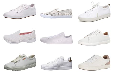 white sneakers for travel